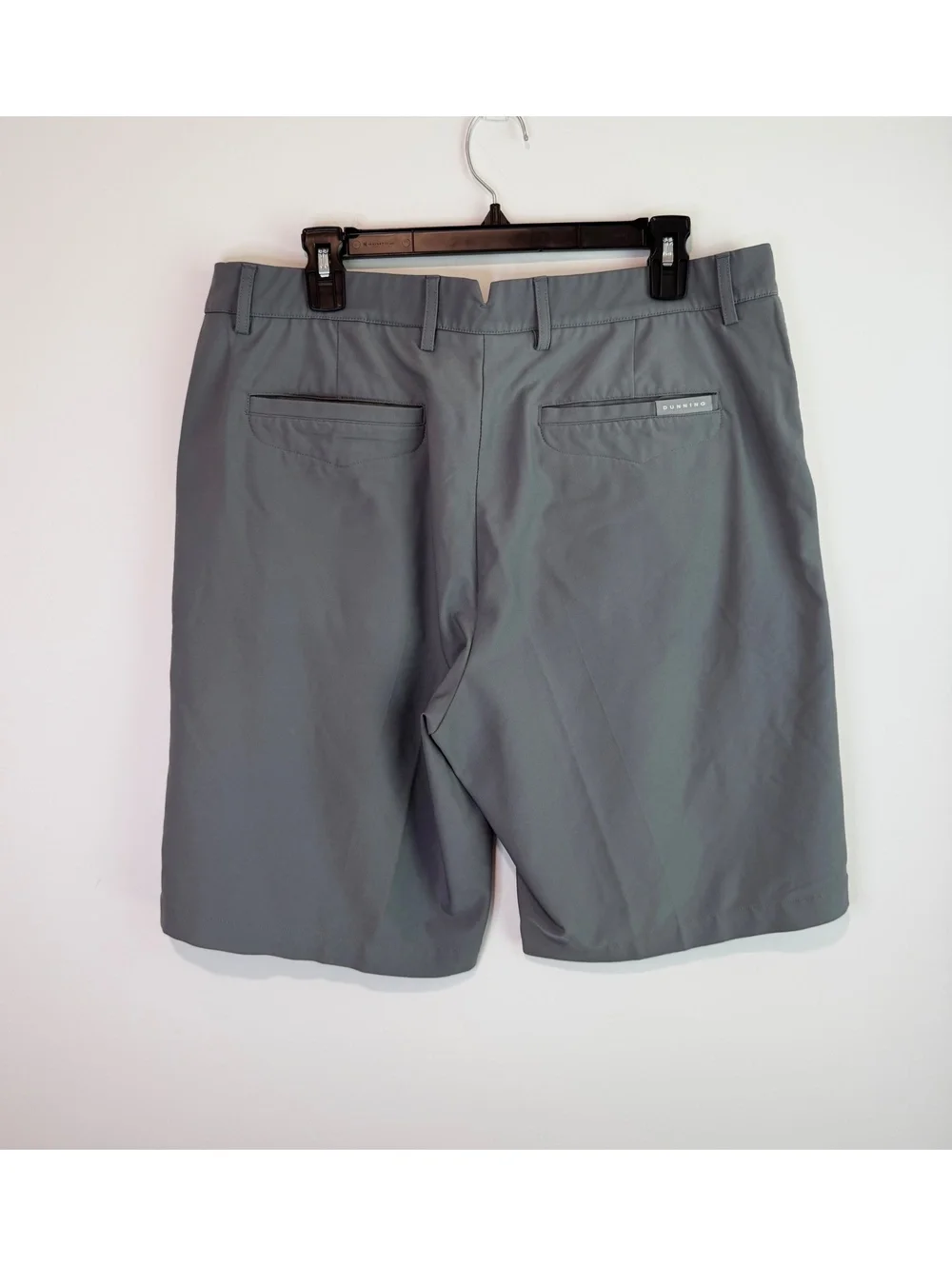 Dunning Men's Gray Performance Shorts Size 34